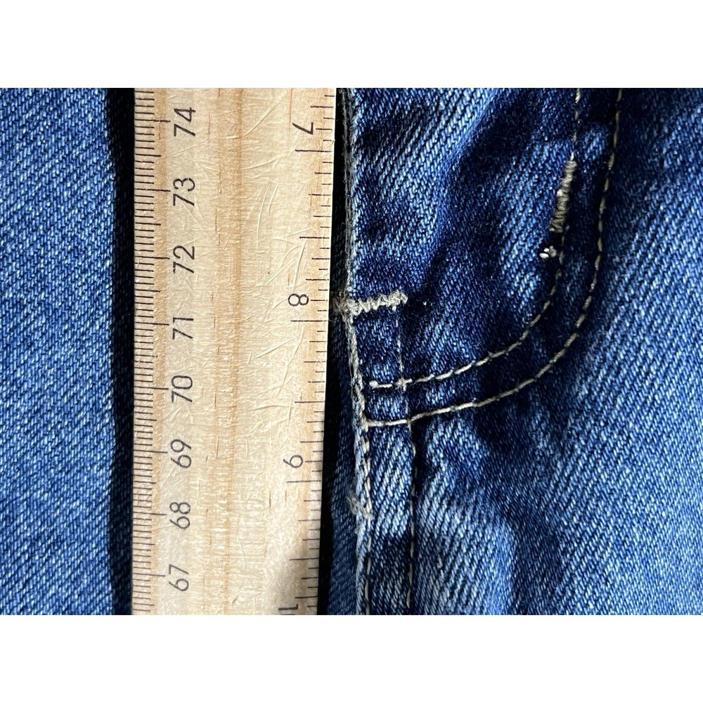 Vintage Polo Jeans Co. Ralph Lauren Relaxed Fit Wide Leg Jeans Womens Size 13x30 - Picture 6 of 12
